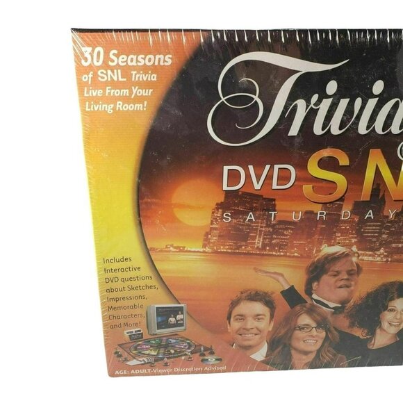 Trivial Pursuit DVD SNL Saturday Night Live Edition‎ Game Party Trivia Adult New - Picture 2 of 7